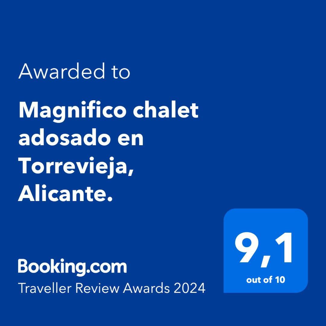 Magnifico Chalet Adosado En Torrevieja, Alicante. Eksteriør bilde